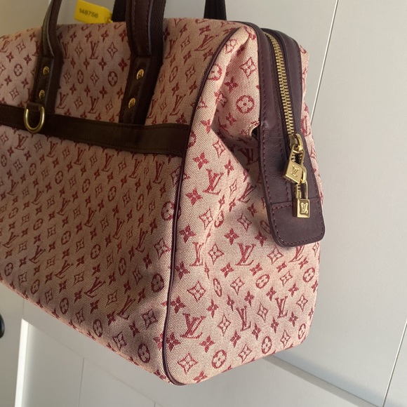 LOUIS VUITTON JOSEPHINE PATENT LEATHER SATCHEL - Picture 11 of 11